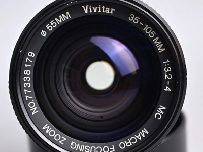 Vivitar 35-105mm f3.2-4 MC Macro for Canon FD  35-105 3.2-4  - 17403 3