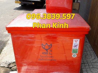 Thùng giữ lạnh Thái Lan 300L, 450L, 800L, Thùng đá ướp hải sản giá rẻ 2