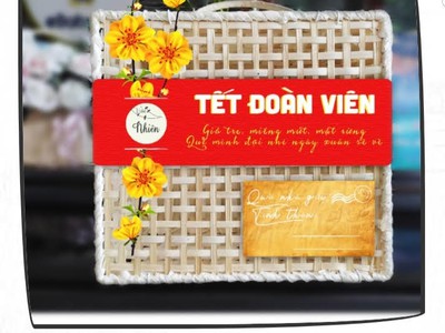 Giỏ đựng quà Tết Đà Nẵng - Mang theo ấm áp của mùa xuân 0