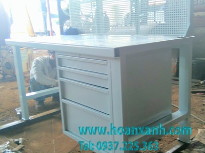 Bàn nguội cơ khí, bàn thao tác, bàn gia công, bàn kiểm hàng, bàn cơ khí, Bàn nguội cơ khí VT-B03 3