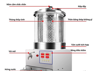 Máy sắc thuốc bắc tự động 8L - 12L - 20L 11