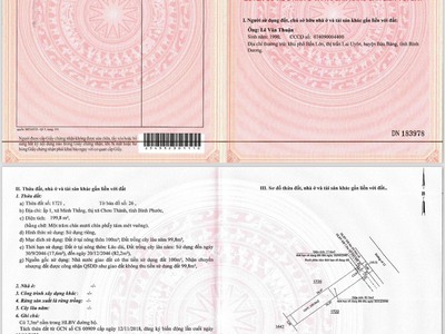 Đất nền KDC Minh Thắng, Chơn Thành, Bình Phước 2
