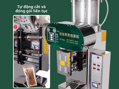 Máy sắc thuốc và đóng gói tự đông 13L - 20L 2