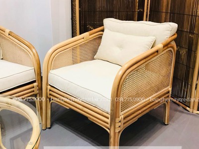 Nội thất bàn ghế mây tre 14