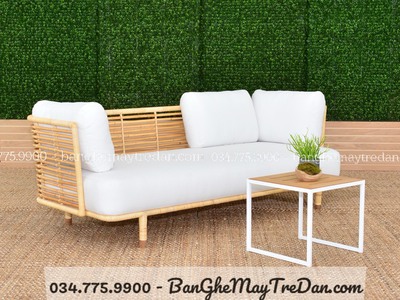 Nội thất bàn ghế mây tre 5