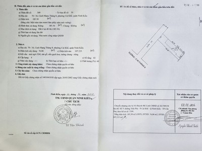 Cần bán nhà đẹp đường Cách Mạng Tháng 8, phường Cái Khế, quận Ninh Kiều, Cần Thơ 3