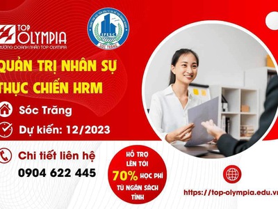 Khai giảng khoá Quản trị nhân sự HRM tại Sóc Trăng 0