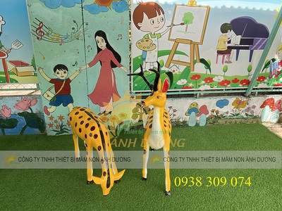 Tượng bạch tuyết, tượng cô Tấm, tượng hươu sao, tượng nấm 4