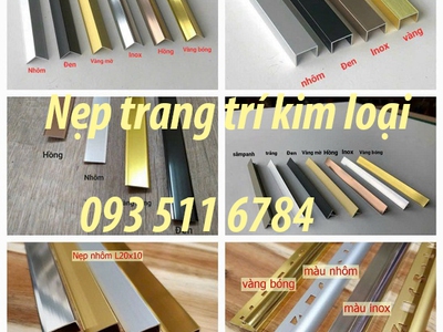 Nẹp cầu thang ngoài trời Nẹp T V kim loại Nẹp nhôm luồn dây điện 3