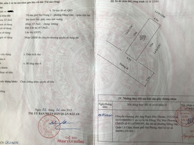 Bán nhà khu phân lô 231 văn cao, 68m 4 tầng mới tinh, độc lập, giá 4.8 tỉ 2