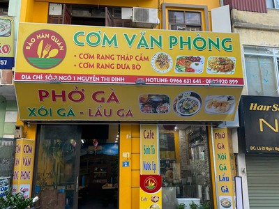 Chính chủ cần sang nhượng nhà hàng cơm văn phòng - lẩu- đồ uống 0