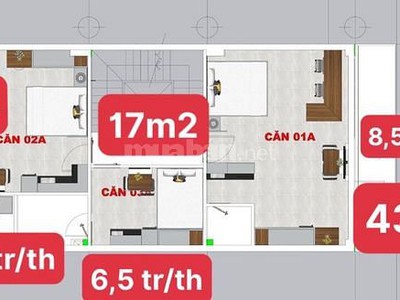 CHO THUÊ căn hộ dịch vụ diện tích TỪ 17-45 m2,đường SỐ 83, p.THẠCH MỸ LỢI, q2,TPHCM 7