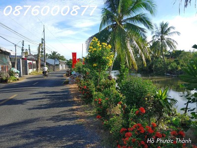 Bán nhà vườn xã hòa thành lai vung. mt đường nhựa 10m cách chợ tân thành 200m view sông 0