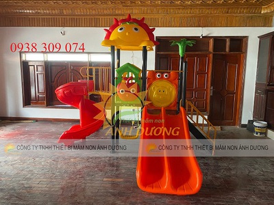 Cầu trượt liên hoàn AD, cầu trượt liên hoàn đa năng giá rẻ 5