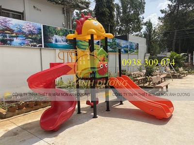 Cầu trượt liên hoàn AD, cầu trượt liên hoàn đa năng giá rẻ 4