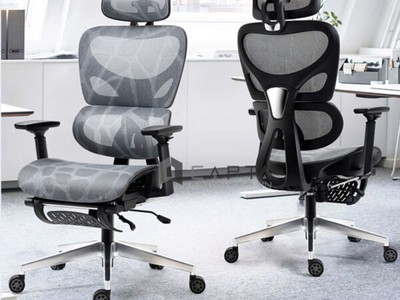 Ghế công thái học nhập khẩu có gác chân CR4320-M Nội thất CAPTA HCM 2