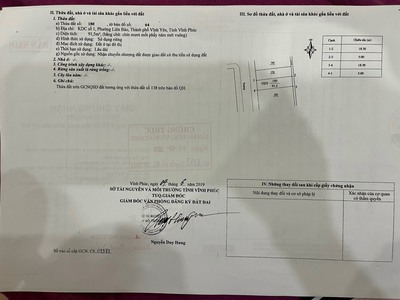 Bán nhà 3 tầng tại Liên Bảo, Vĩnh yên, Vĩnh Phúc. DT 91.5m2 Giá 4,2 tỷ 0