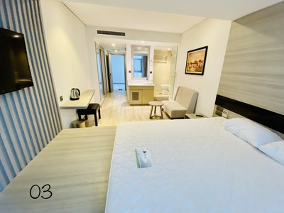 Cho thuê  căn hộ studio Mường Thanh Viễn Triều, Nha Trang, giá chỉ 4tr/tháng. 2