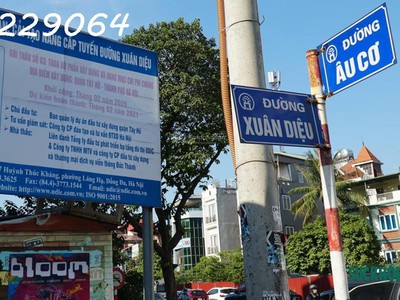 Nhà đẹp 5t mặt phố âu cơ, lô góc, 3 thoáng, kinh doanh, vp, 82m, mt6.5m, 18 tỷ 0
