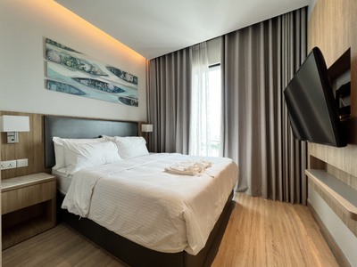 Cho thuê căn hộ Zenity, 608 Võ Văn Kiệt, Phường Cầu Kho, Quận 1 : - Căn diện tích 76m2, 2PN, 2WC 3