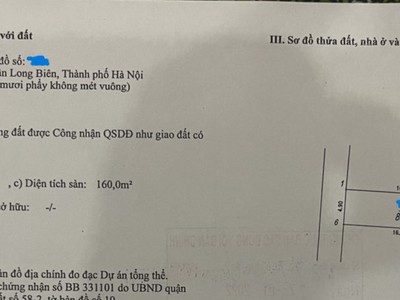 Bán nhà Thạch Bàn, Long Biên, 80m, MT 4.9m, đường ô tô tránh, 6 tỷ 9 0