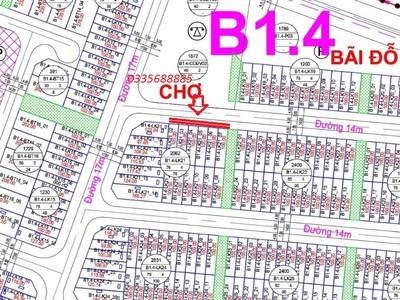 Chính chủ bán Liền Kề B1.4 Kđt Thanh Hà Cienco 5 giá đầu tư 0