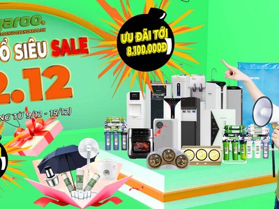 SIÊU SALE cuối năm 12/12: Máy lọc nước Kangaroo giảm giá lên đến 58 0