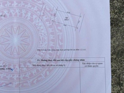 Bán mảnh đất vị trí kinh doanh 200m mạch tràng cổ loa đông anh 3