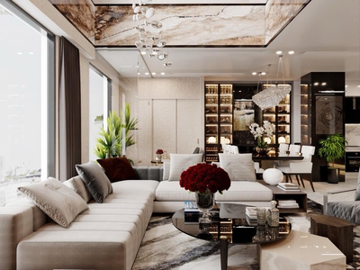 Bán gấp căn hộ penthouses duplex ecogreen city 286 nguyễn xiển 186m2, 4 ngủ, lô góc giá 6,3 tỷ 0