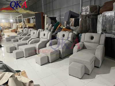 Ghế massage chân nâng hạ cao cấp 11