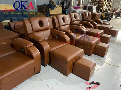 Ghế massage chân nâng hạ cao cấp 10