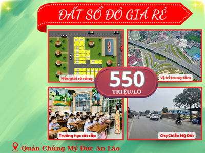 Bán đất trung tâm Mỹ Đức cách DT354 100m giá 550tr 0