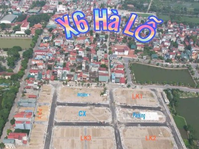 Siêu hot    chỉ với chưa đến 40tr/m2 quý khách đã có thể sở hữu lô đất đẹp như tranh. địa chỉ: x6, 2