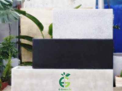 Châu xi măng nhẹ hình chữ nhật 0