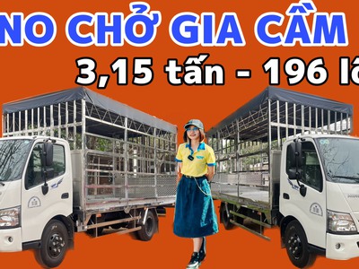 Xe Tải HINO XZU720L 3.15 Tấn - Thùng Chở Gia Cầm 196 Lồng 0