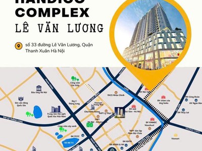 QUỸ 20 CĂN NGOẠI GIAO - Chung cư Handico Complex 33 Lê Văn Lương - Giá Từ Móng 0