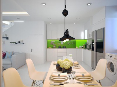 Nhà cho thuê nguyên căn - mege village - 100m2 - 3 tầng - 4 pn - 14tr.tháng 3