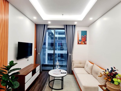Cho thuê căn hộ Hoàng Huy Grand Tower 1.5PN giá trọn gói 10 triệu/tháng 0
