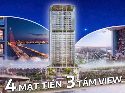 Mở bán căn hộ hạng sang view sông Hàn ra sổ riêng chỉ với 989 triệu 6