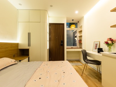 Chính chủ cho thuê căn hộ ở Ba Đình được thiết kế tối giản, hiện đại. 1