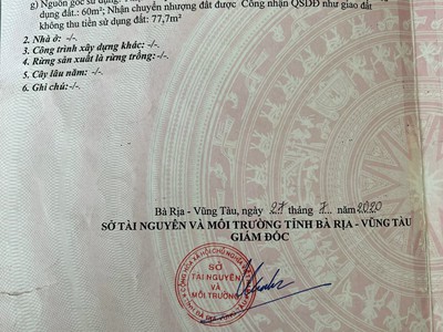 Chủ cần bán gấp nhà thị trấn đất đỏ - brvt ‍‍‍khu dân cư yên tỉnh, an ninh tốt 1