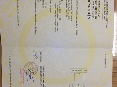 Chủ nhà cần bán lô đất tại thôn phượng bản xã phụng châu dt 135 m mặt đường kinh doanh nhỏ lẻ 0