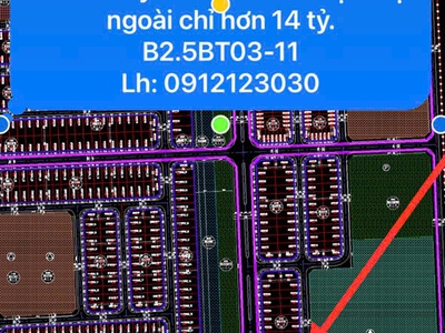 Chính chủ bán lô biệt thự khu đô thị thanh hà, vị trí đẹp mà giá thì siêu rê, tính cả xây thô, hoàn 0
