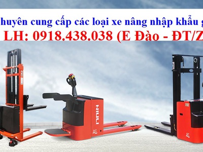 Xe nâng chuyển phuy, xe nâng phuy dầu, hóa chất giá rẻ 3