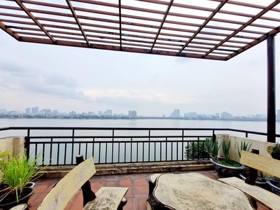 Bán gấp nhà phố yên hoa yên phụ tây hồ, 61m2 6t t.máy view tây hồ, ô tránh, vỉa hè 3m, kinh doanh 0