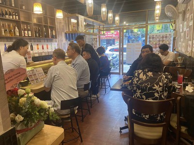 Sang nhượng quán gà xiên nướng yakitori mô hình nhật 0