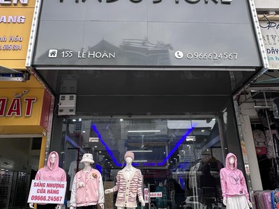 Chính chủ cần sang nhượng store địa chỉ: ở 155 lê hoàn, phường lam sơn, tp thanh hoá. 1