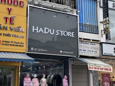 Chính chủ cần sang nhượng store địa chỉ: ở 155 lê hoàn, phường lam sơn, tp thanh hoá. 0