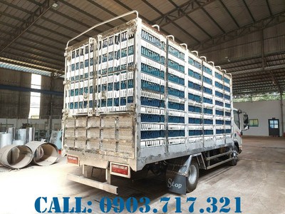 Bán xe tải Jac 3t49 thùng 5m2 chở gia cầm sống 224 lồng giá tốt 1