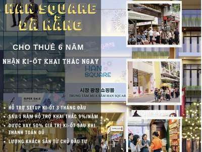 Han Square - Cho Thuê kIOT Chợ Hàn Giá Tốt 1
